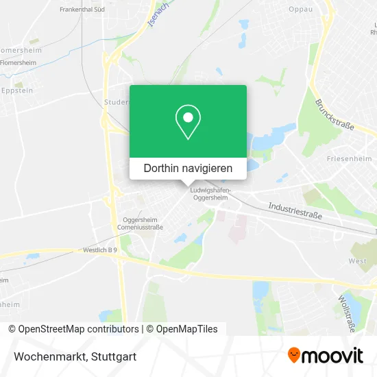 Wochenmarkt Karte