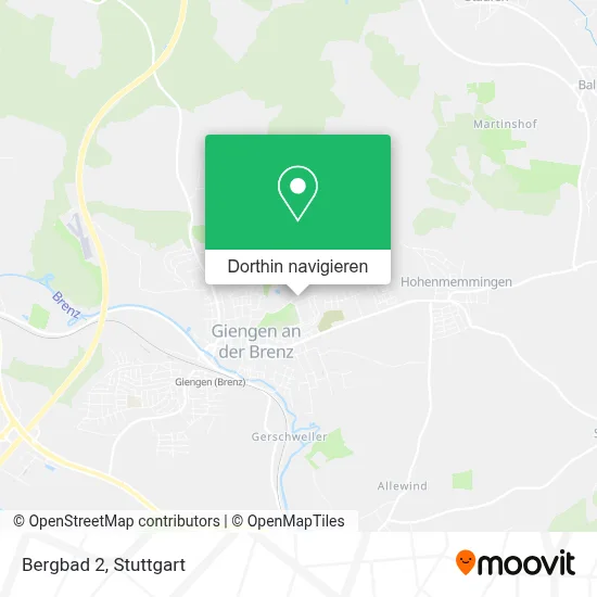 Bergbad 2 Karte