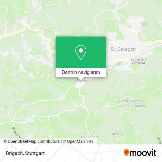 Brigach Karte