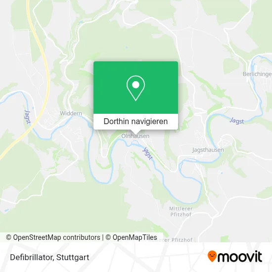 Defibrillator Karte