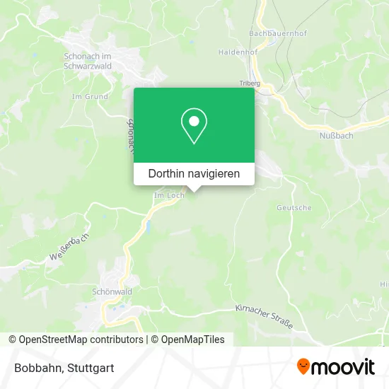Bobbahn Karte