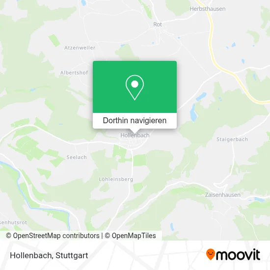 Hollenbach Karte