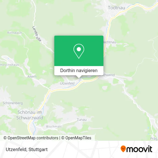Utzenfeld Karte