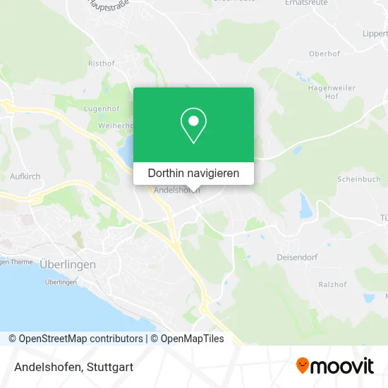 Andelshofen Karte