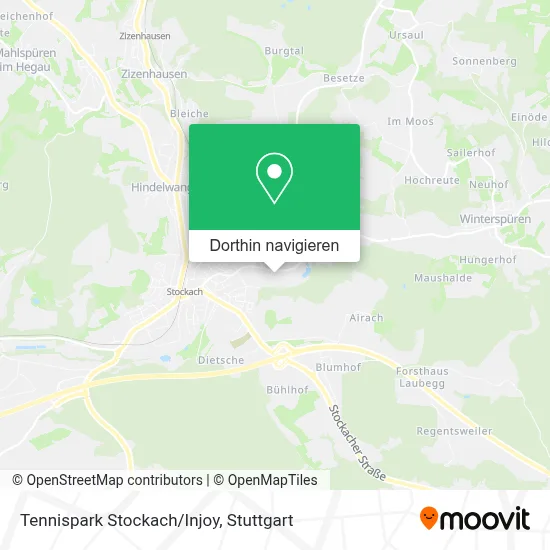 Tennispark Stockach/Injoy Karte