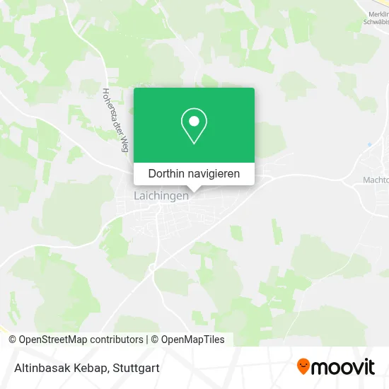 Altinbasak Kebap Karte