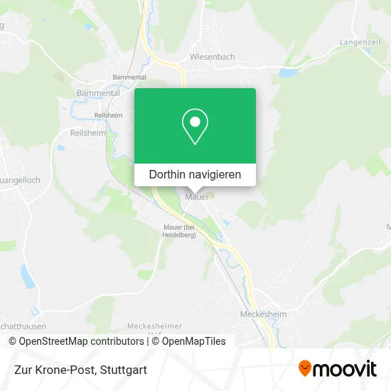 Zur Krone-Post Karte
