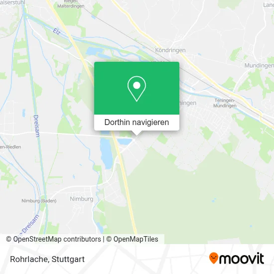 Rohrlache Karte