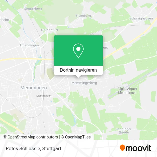 Rotes Schlössle Karte