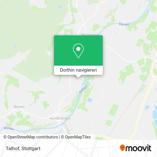 Talhof Karte