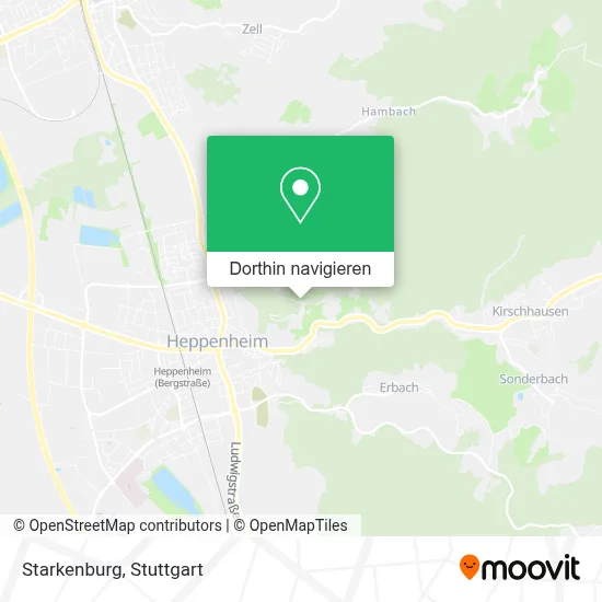 Starkenburg Karte