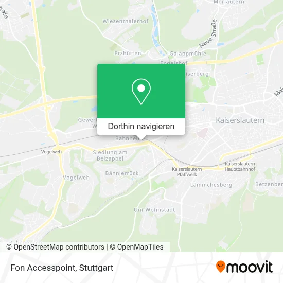 Fon Accesspoint Karte