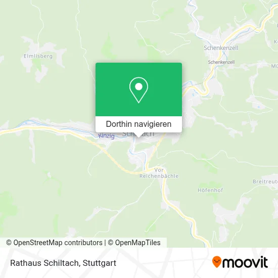 Rathaus Schiltach Karte