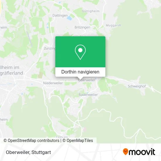 Oberweiler Karte