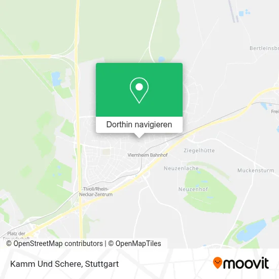 Kamm Und Schere Karte