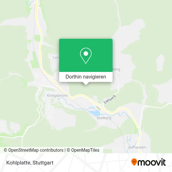Kohlplatte Karte