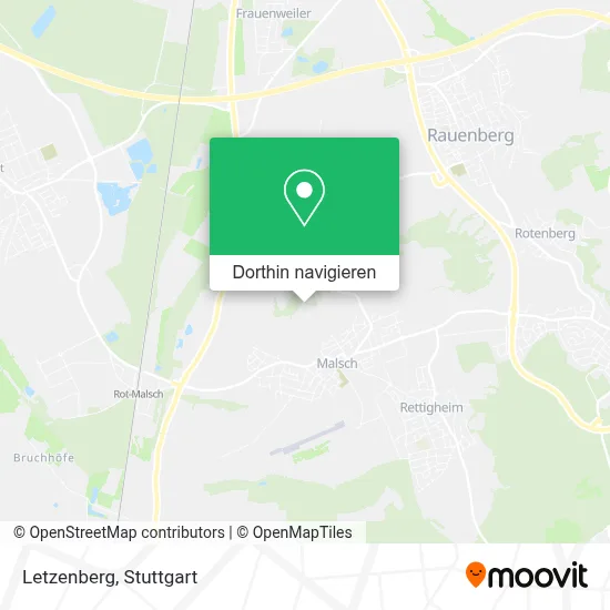Letzenberg Karte