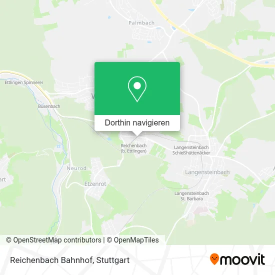 Reichenbach Bahnhof Karte