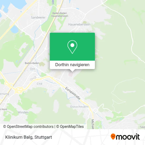 Klinikum Balg Karte