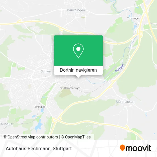 Autohaus Bechmann Karte