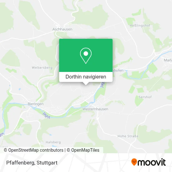 Pfaffenberg Karte