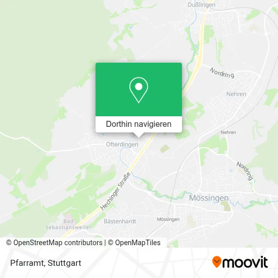 Pfarramt Karte