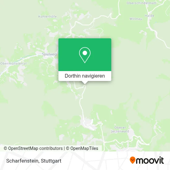 Scharfenstein Karte
