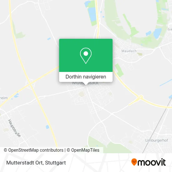 Mutterstadt Ort Karte