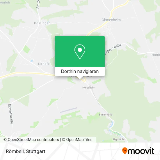 Römbell Karte