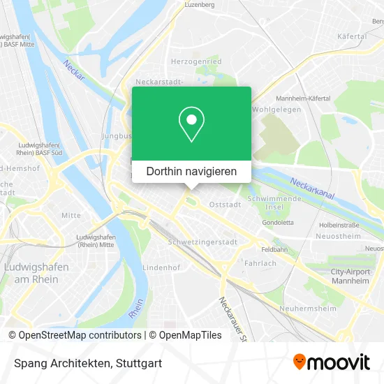 Spang Architekten Karte