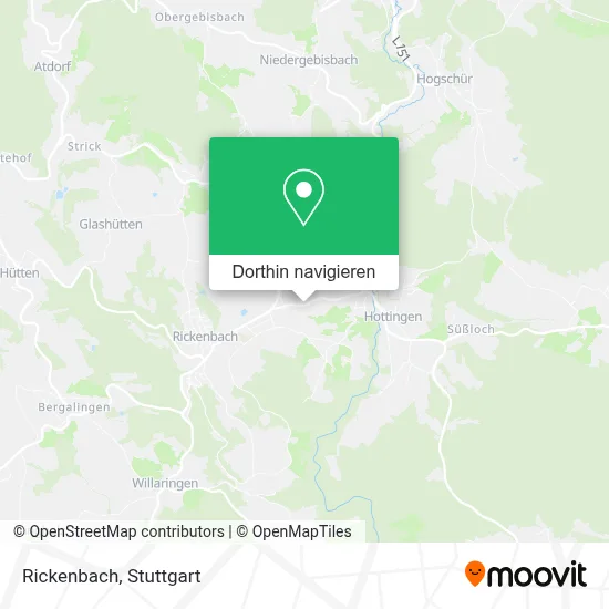 Rickenbach Karte