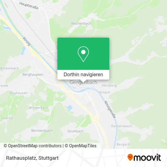 Rathausplatz Karte