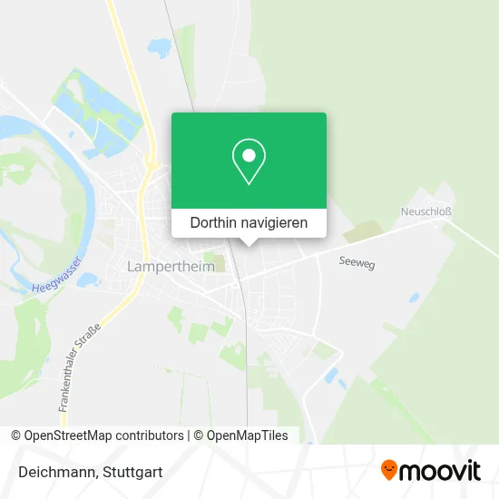 Deichmann Karte