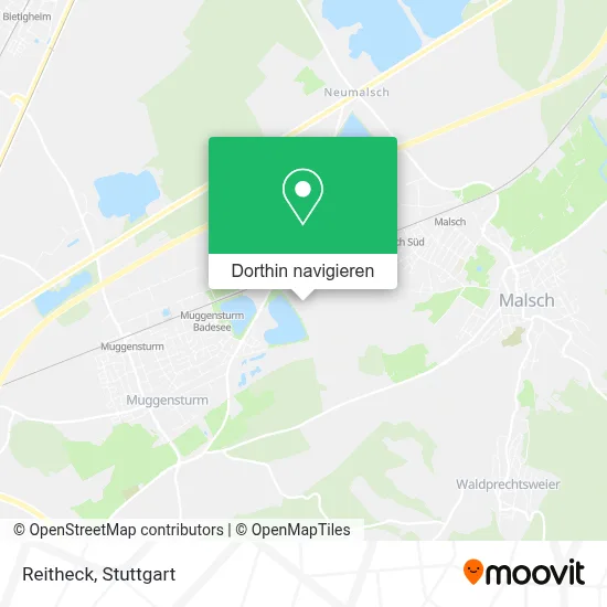 Reitheck Karte