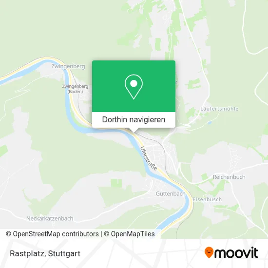 Rastplatz Karte