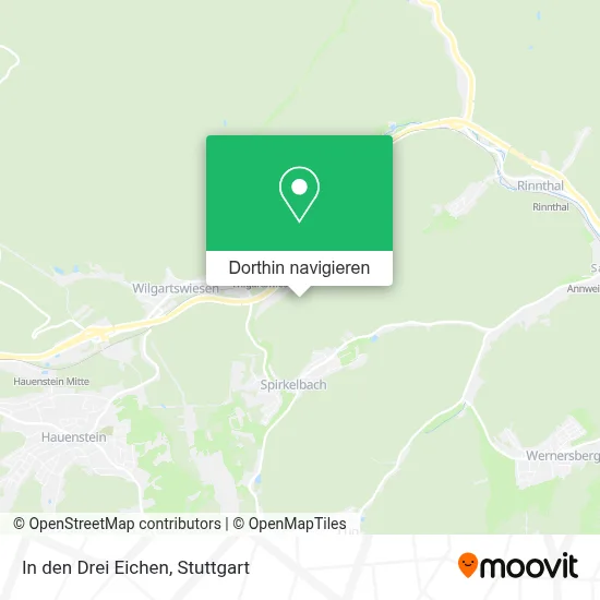 In den Drei Eichen Karte