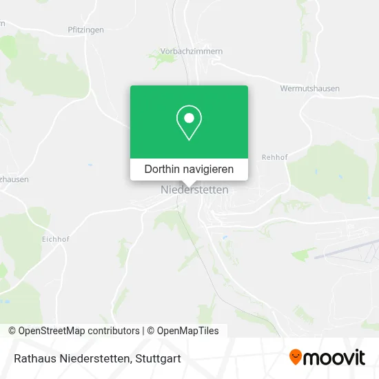 Rathaus Niederstetten Karte