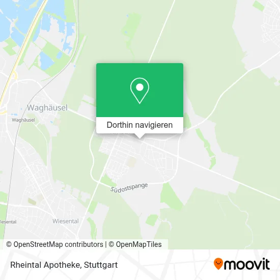Rheintal Apotheke Karte