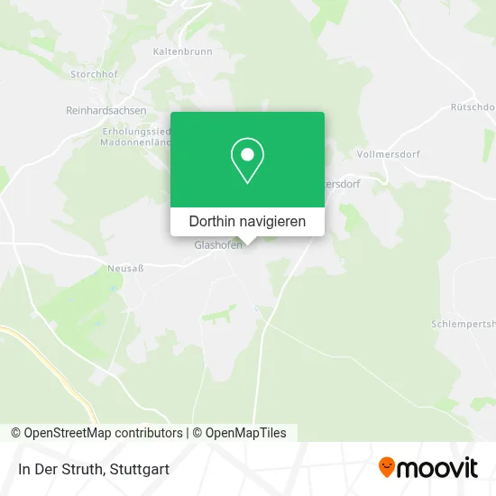 In Der Struth Karte