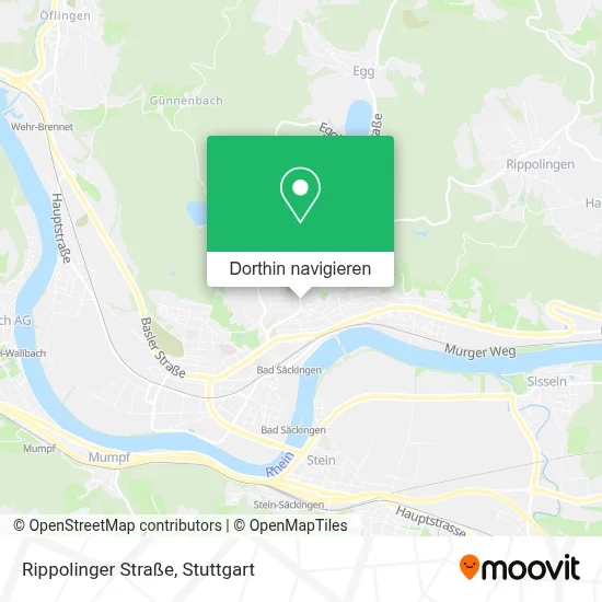 Rippolinger Straße Karte