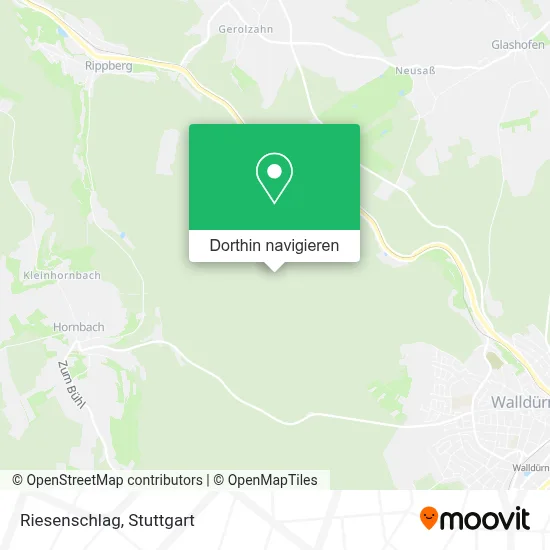 Riesenschlag Karte