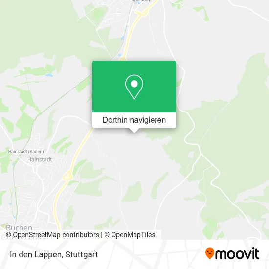 In den Lappen Karte