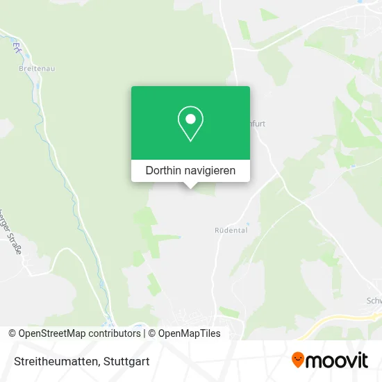 Streitheumatten Karte