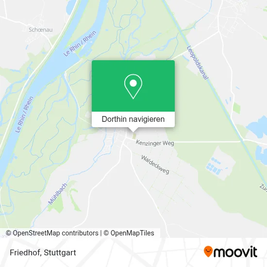 Friedhof Karte