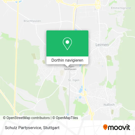 Schulz Partyservice Karte