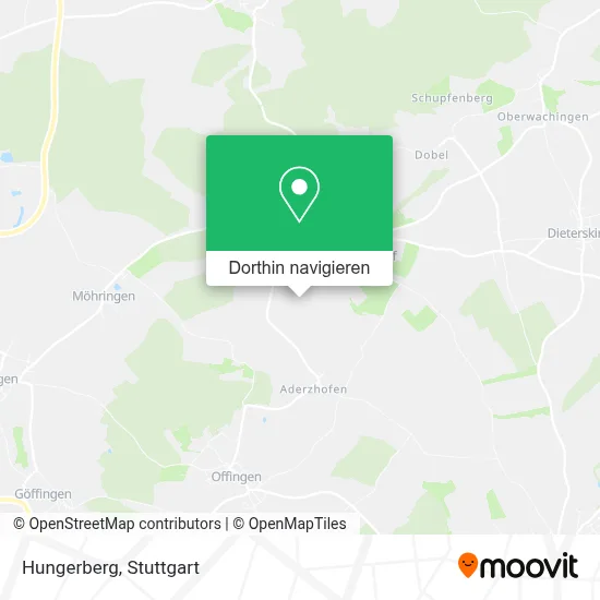 Hungerberg Karte