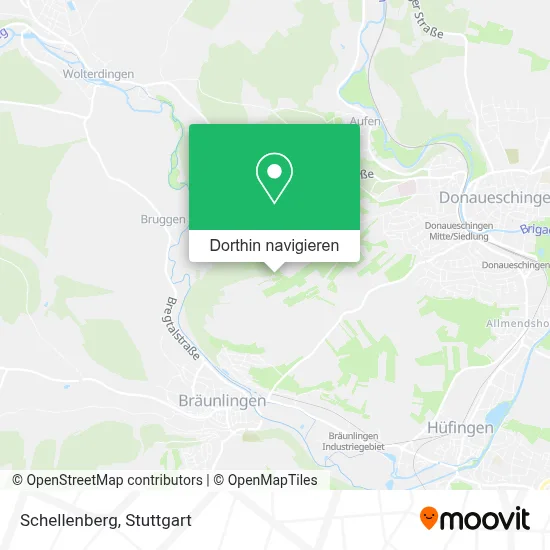 Schellenberg Karte