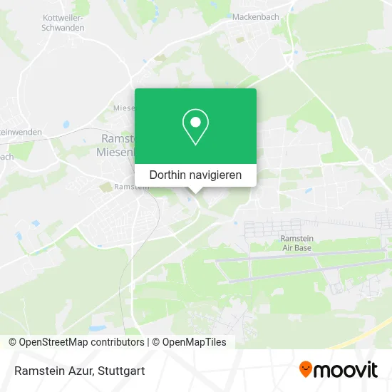 Ramstein Azur Karte
