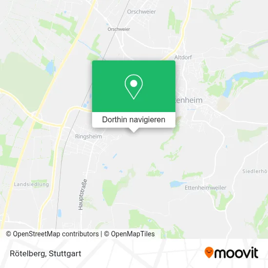 Rötelberg Karte
