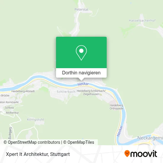 Xpert It Architektur Karte